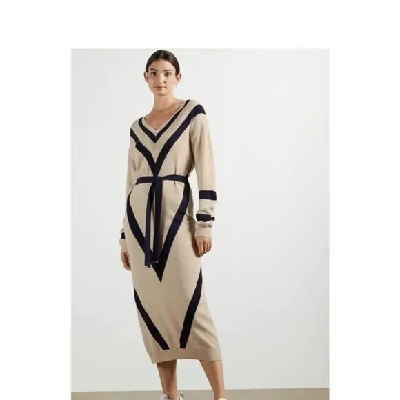 TED BAKER BERTTA MIDI DRESS SZ 10/12 OR TED SZ 4. - Picture 4 of 5